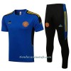 Camiseta De Entrenamiento Manchester United Champions League 2022-23 Azul - Hombre